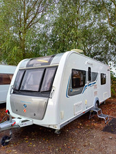 TWIN FIXED SINGLE BEDS 2017 ELDDIS CHATSWORTH FULLY SERVICED TOURING CARAVAN