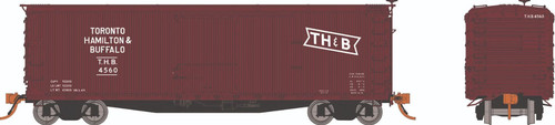 Rapido 130125 HO Scale USRA Double-Sheathed Boxcar TH&B Brown Scheme 6 Pack -New | Zustand: New