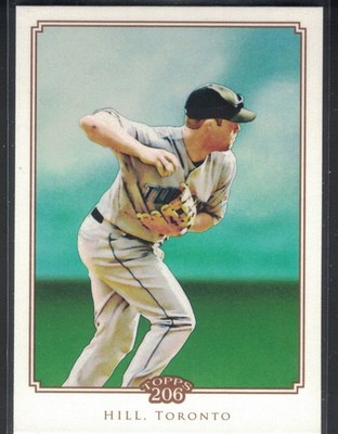 2010 Topps 206 - Aaron Hill #NNO Blue Jays