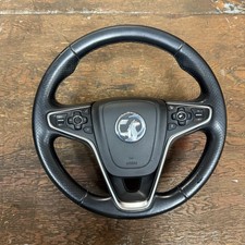 GENUINE 2014 MK1 VAUXHALL INSIGNIA FL - COMPLETE MULTIFUNCTIONAL STEERING WHEEL