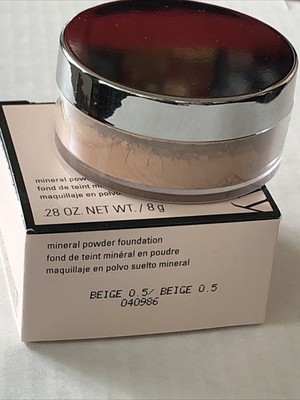 Mary Kay Mineral Powder Foundation BEIGE 0.5 NIB 040986 NOS DISCONTINUED Rare