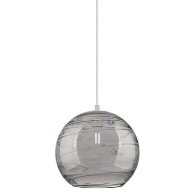 Innovations Lighting 434-1P-12-12 Crown Point Pendant Crown Point - Satin Nickel