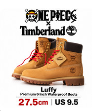 Timberland x ONE PIECE Luffy Premium 6 Inch Waterproof Boots 27.5cm US9.5 Japan 