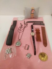 Lot Of Watches, Watch Parts,  Wrist Bands, Links New and Vintage 10 Pieces