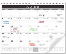 2026-2027 Wall Calendar, Large Wall Calendar 2026-2027, 15" x 11.5"