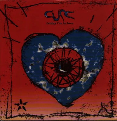 The Cure Friday Im In Love Vinyl Single 12inch Fiction records