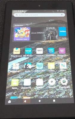 Tablet Amazon Fire-Tablet 9. Generation, 8 GB, WLAN, 7 Zoll - Schwarz