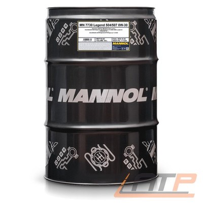 MANNOL 60 L LEGEND 504/507 0W-30 MOTORÖL FÜR BMW LL-04 12FE VW 504 505 01 507