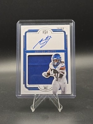 2025 Panini National Treasures Collegiate Ashton Jeanty RC RPA /99