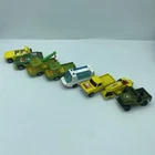 Vintage Matchbox Lesney Lot 8 Tow Truck Ambulance Military Jeep Diecast Cars