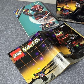 Lego 6889 System Space Spyrius Recon Robot  Set W/ Mini Figure Box And Manual