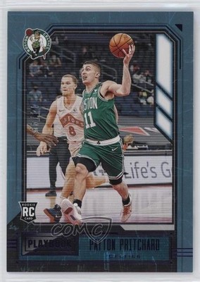 2020-21 Panini Chronicles Playbook Blue 44/99 Payton Pritchard #191 0ey4