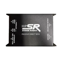 Monoprice Stage Right Sound Block Passive Direct Box W/ Ground Lift / Attenuator