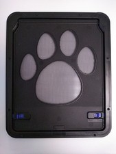 Flap Door Magnetic Lockable Cat or Small Dag Door Gate Frame for Screen Window