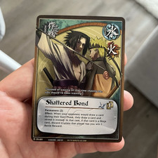 Bandai Naruto Tcg Ccg Card Shattered Bond PR-...