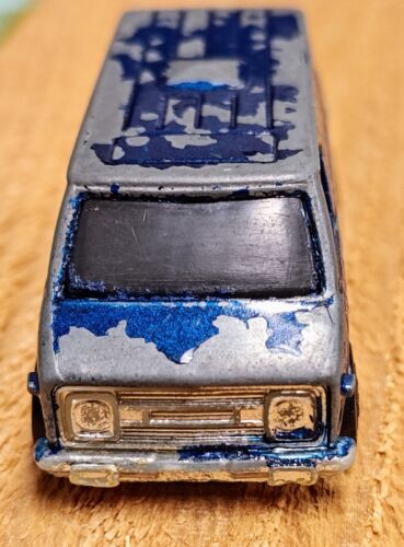 Hot Wheels - Classic Sparkle Blue Van 1974 - Hong Kong Made Die Caste Metal - Picture 3 of 11