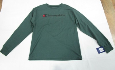 dark green champion t shirt