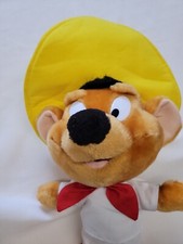 1997 WARNER BROS STUDIO Vintage 14" Plush SPEEDY GONZALES Mouse Stuffed Animal