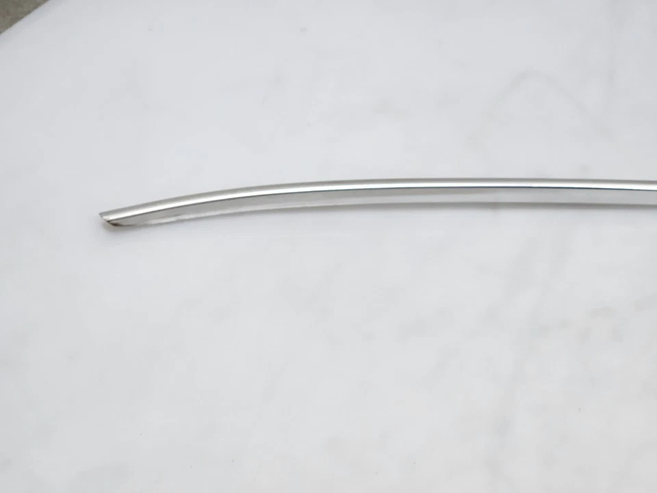 ✅ 82-88 OEM BMW E28 528e 533 535 Left Driver Side Roof Molding Trim Chrome - Image 4 of 4