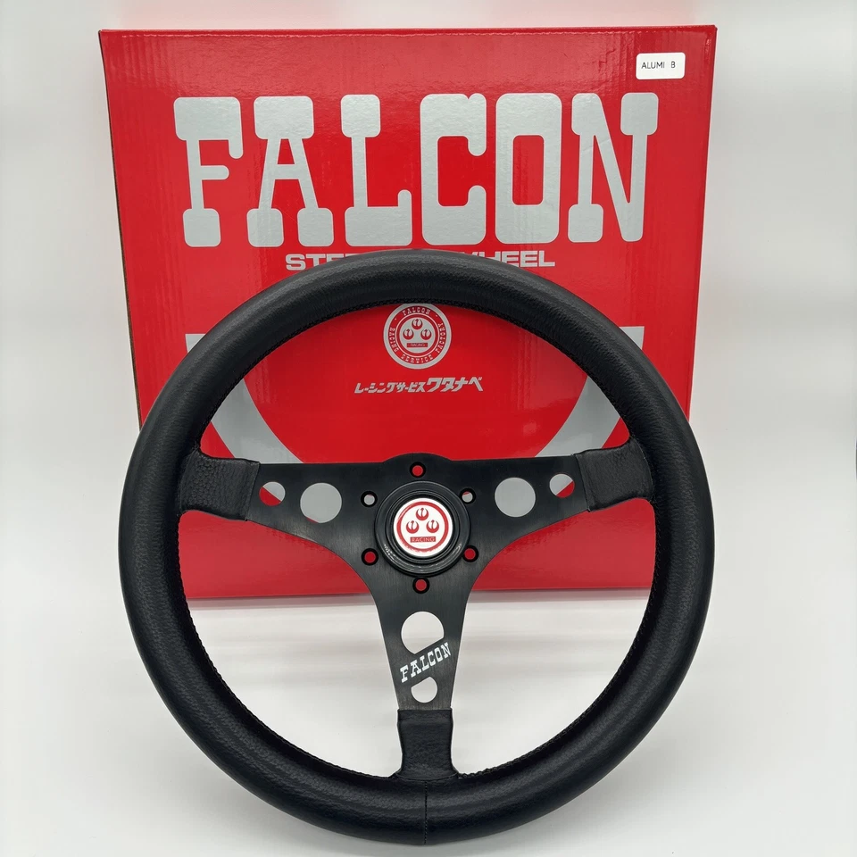 Falcon RS Watanabe Reproduction Steering Wheel Black 34 CM IN STOCK - Image 2 of 4