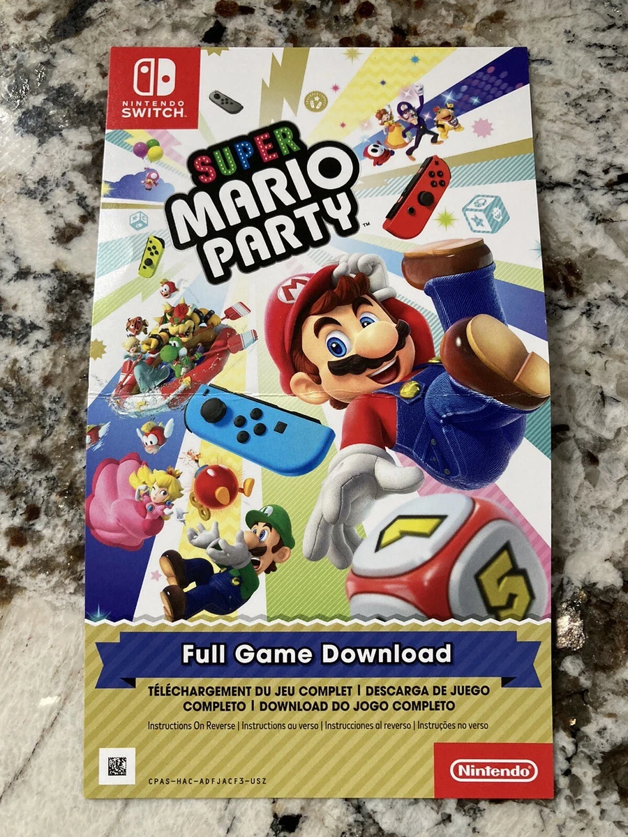 Super Mario Party, Nintendo, Nintendo Switch, U.S. Version