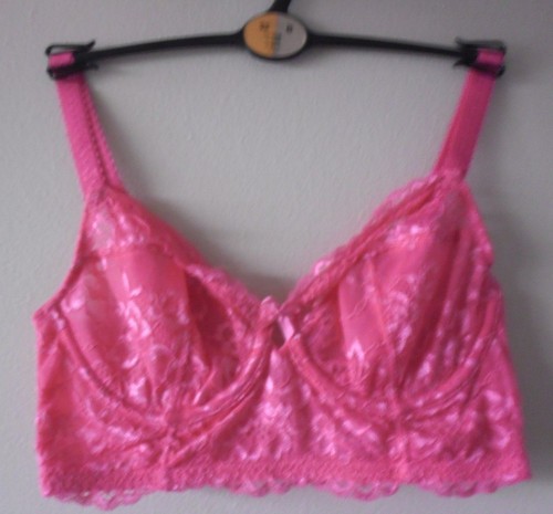 Ladies Non-Padded Lace Trim Bra - Sizes 34F To 44H, Aqua Animal Print, Ex M&S 10 thumbnail image