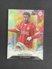 Isaac Babadi 2023-24 Topps Inception UEFA Star Quality /125 RC #82