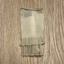 Vintage Original 60s Barbie Doll  919 Undergarments  White Half Slip Lingerie