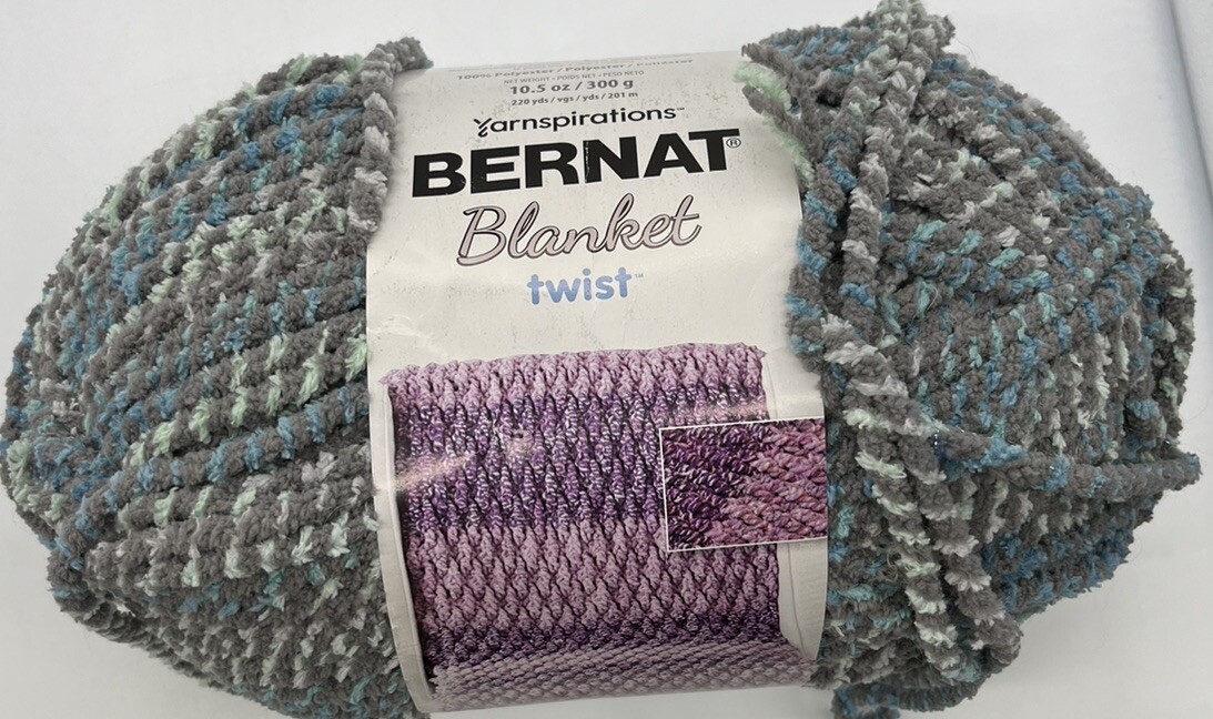 Bernat Baby Blanket Yarn " High Tide" 1 Skein 1414 eBay