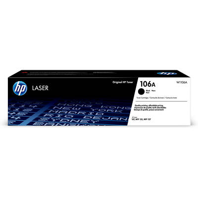 ORIGINAL W1106A 106A SCHWARZ TONERKARTUSCHEN FÜR HP DRUCKER