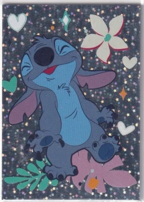 Figurina Panini 2025 Stitch Sparkling Fun Trading Card n.58 Stella - Star Holo