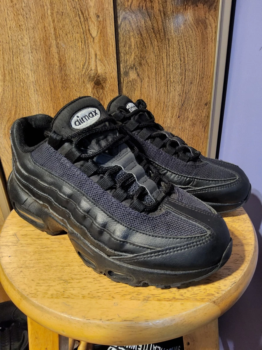 Nike air max 95 gs triple black cheap