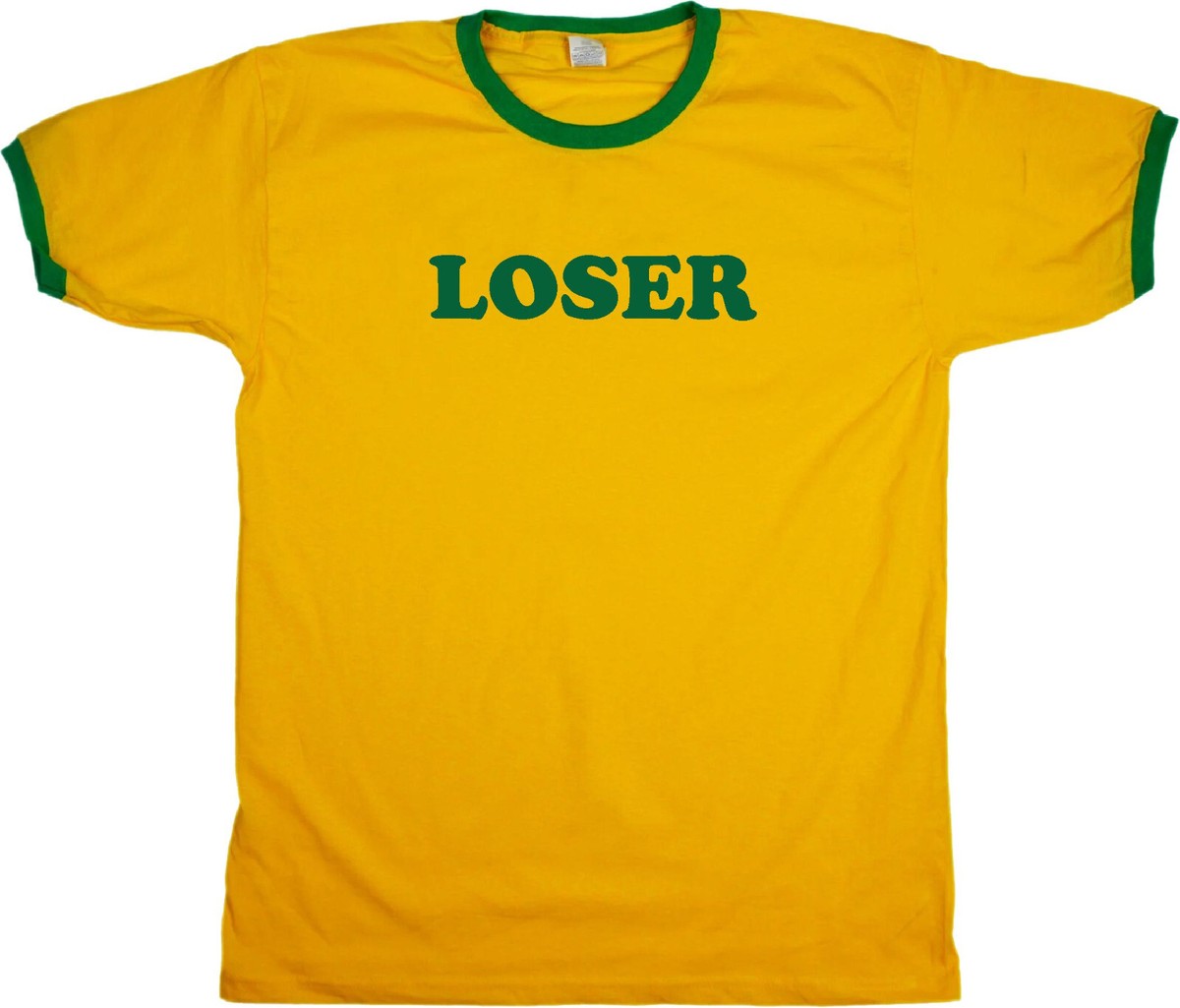 Loser Ringer T-shirt - USA Slogan, Indie Rock, Various Colours | eBay