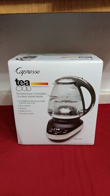 Capresso Tea C100 48 oz Temperature Controlled Electric Glass Tea Maker