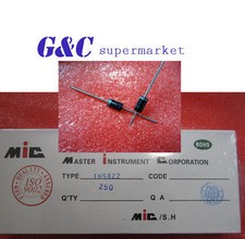 50pcs 1N5822 D0-27 40V 3A SCHOTTKY DIODE