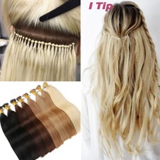 100S Pre Bonded Stick I Tip 100 Real Remy Human Hair Extensions Micro Beads 50g