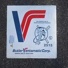 Attic Roof Fan Exhaust Vent Electric Ventamatic VX2515 Gable Mount Steel 1300CFM