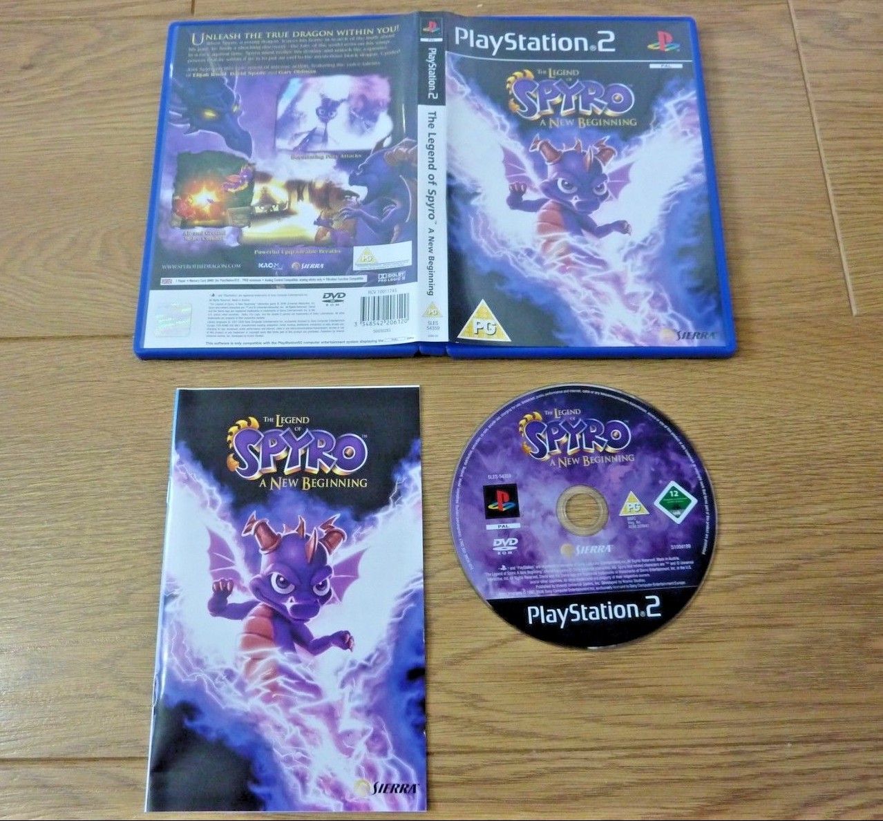 The Legend of Spyro A New Beginning for Sony Playstation 2 PS2 UK PAL Region 2