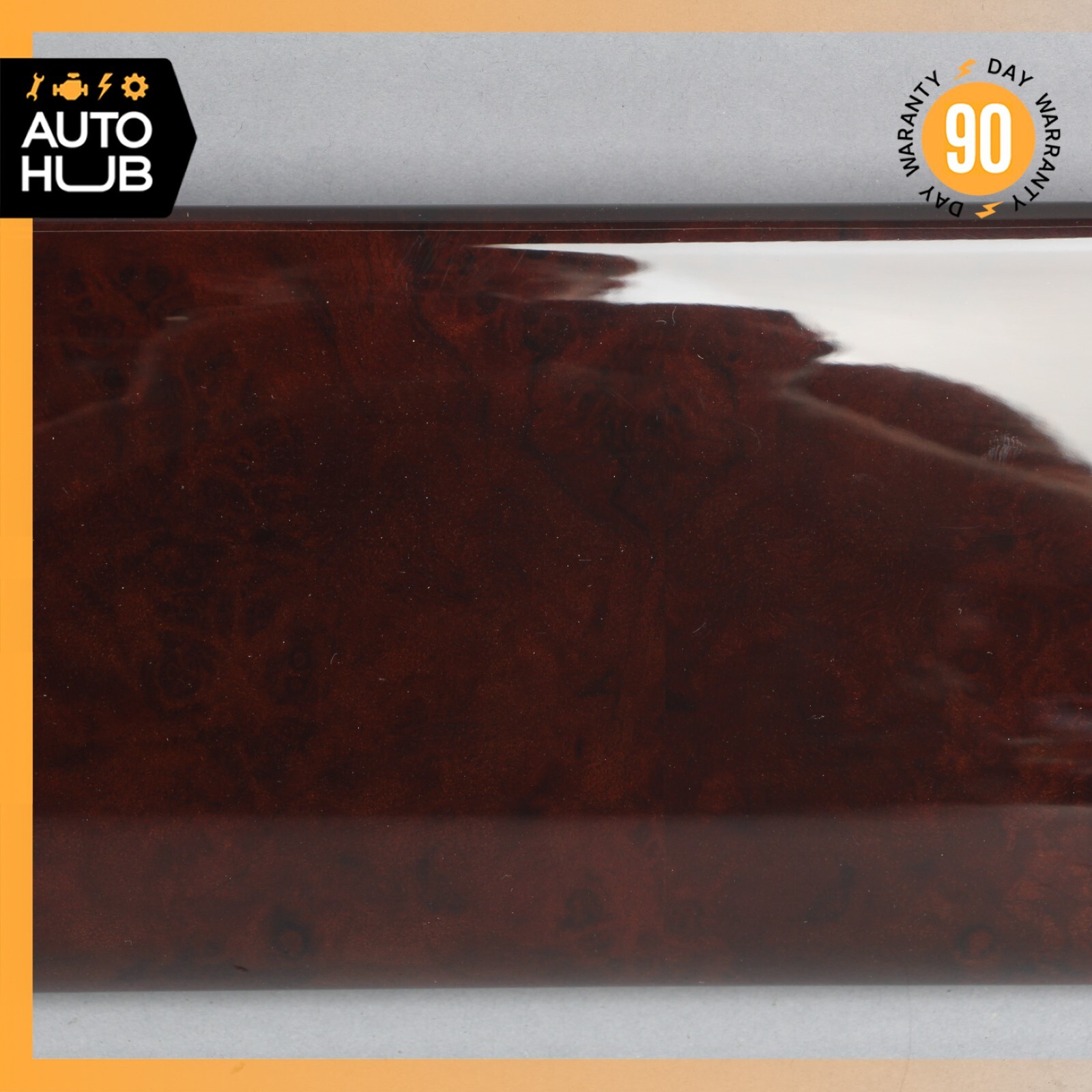 03-13 Maserati Quattroporte M139 Rear Right Side Door Panel Trim Panel Wood OEM