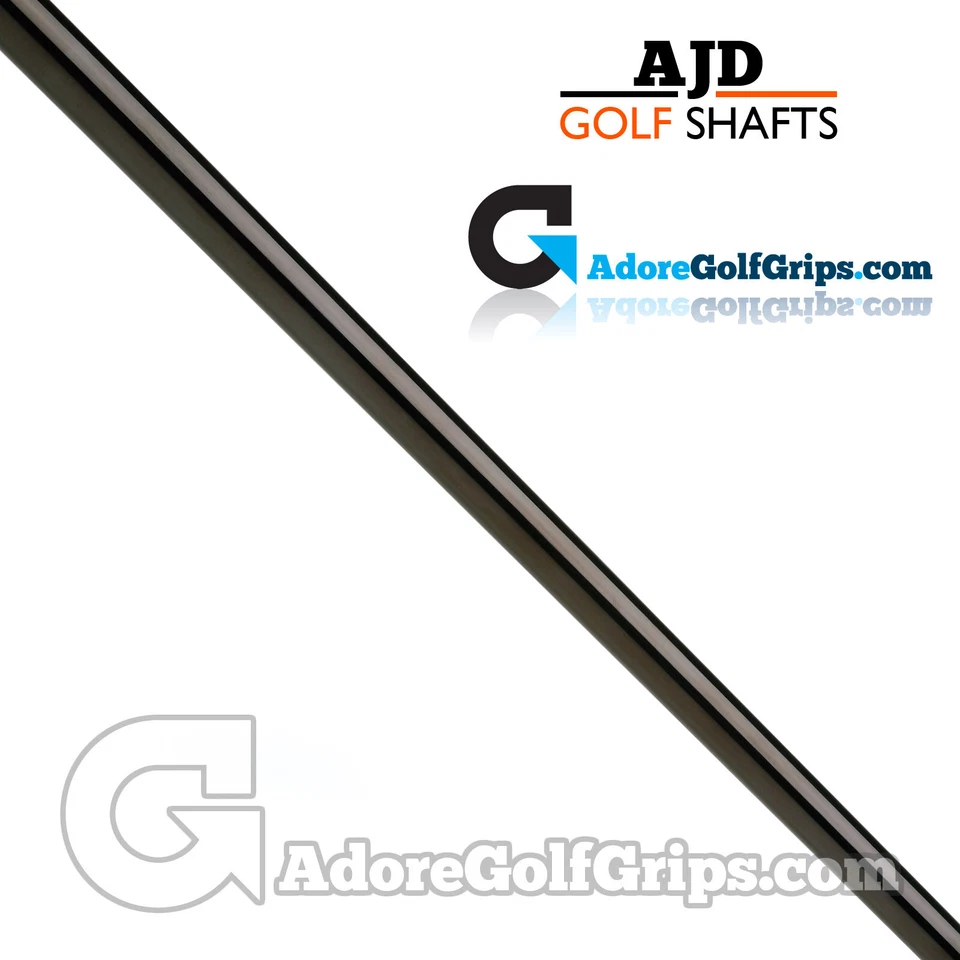 AJD GOLF Straight Stepless Putterschaft - 0,355" Spitze - Black Gloss PVD - *Scotty Cameron*