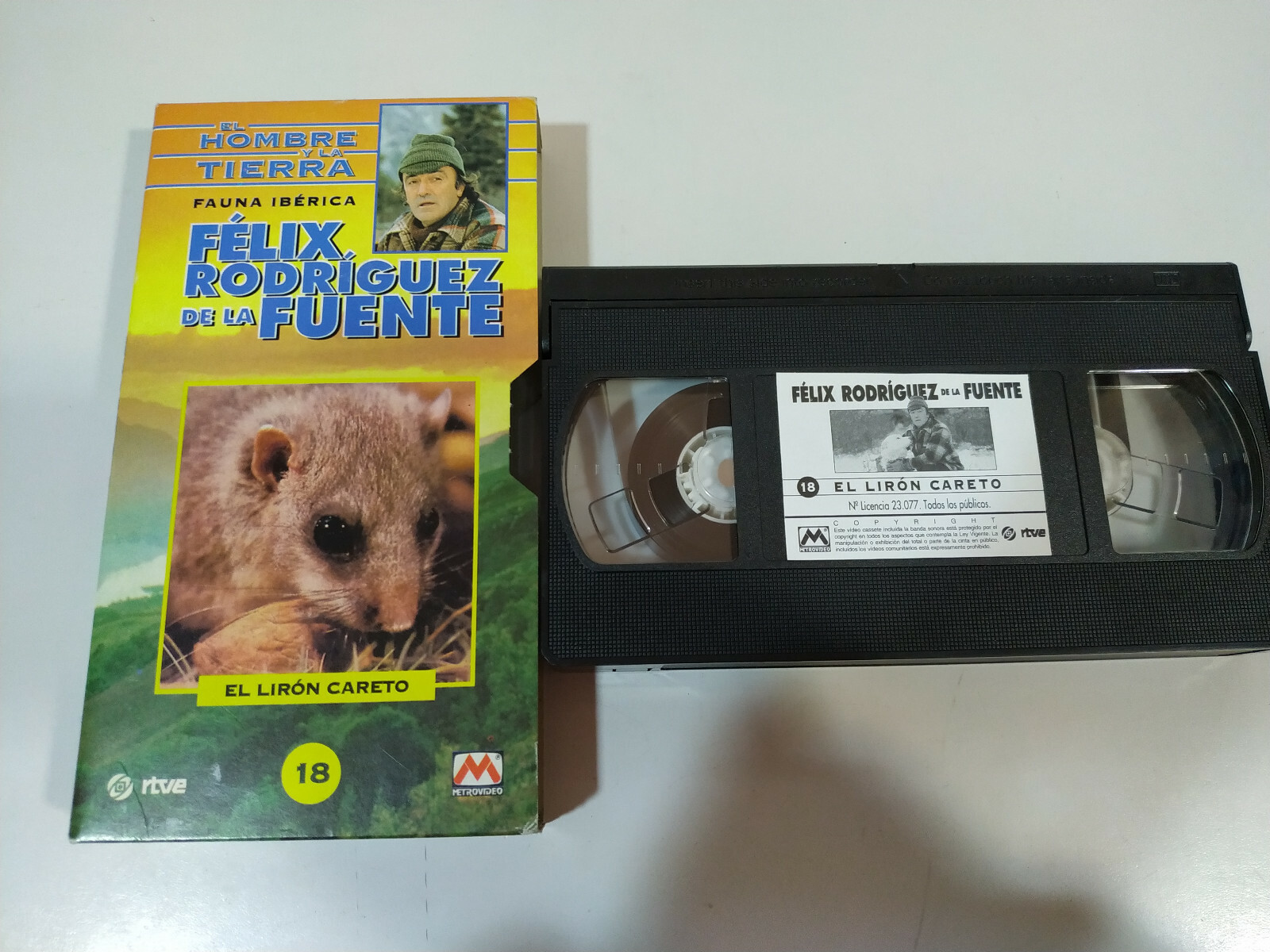 Felix Rodriguez De La Fuente El Liron Careto - VHS El Hombre Y La Tierra