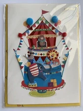 Papyrus Birthday Greeting Card - Circus Animals