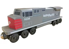 Wooden Whittle Shortline Railroad SOUTHERN PACIFIC C-44 DIESEL Locomotive 8156