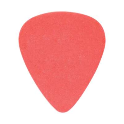 Delrin Red Guitar Or Bass Pick - 0.50 mm Light Gauge - Premium Made In USA - 351