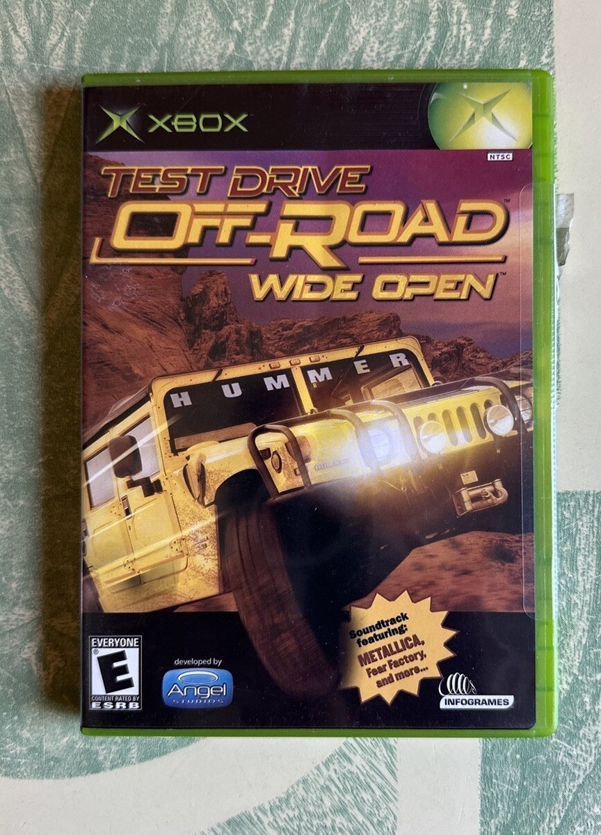 xbox★TEST DRIVE OFF-ROAD WIDE OPEN 海外版 Test Drive Off-Road: Wide Open (Microsoft Xbox) Complete w/ Manual
