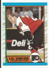 KJELL SAMUELSSON 1989-90 O-PEE-CHEE ROOKIE NM-MT CONDITION PHILADELPHIA FLYERS