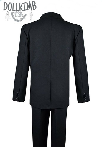 Boy Suits Husky Formal Black, White. Frist communion, Traje para niÑo WHOLESALE - Picture 4 of 29