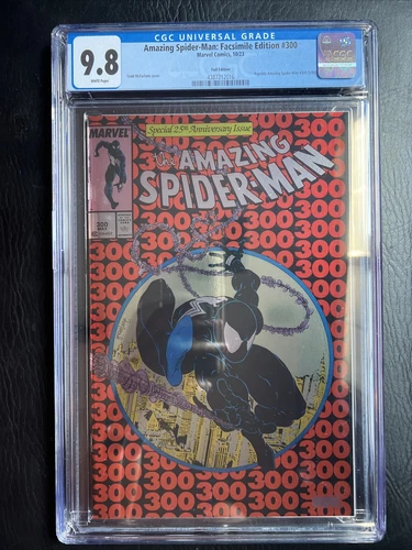 Amazing Spider-Man Facsimile #300 (2023 Marvel Comics) Foil Variant CGC 9.8🔑🔥