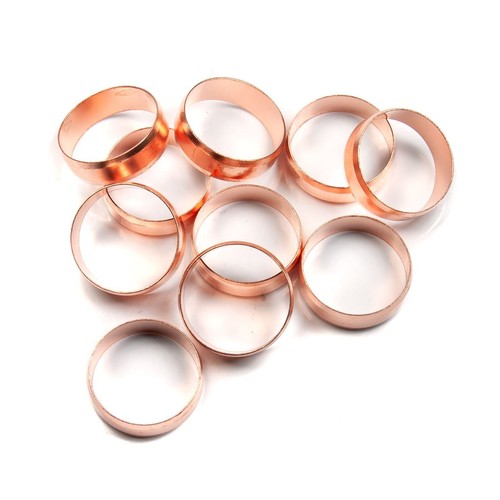 22mm Compression Olives Copper For 22mm Copper Plumbing Pipe (Pack of