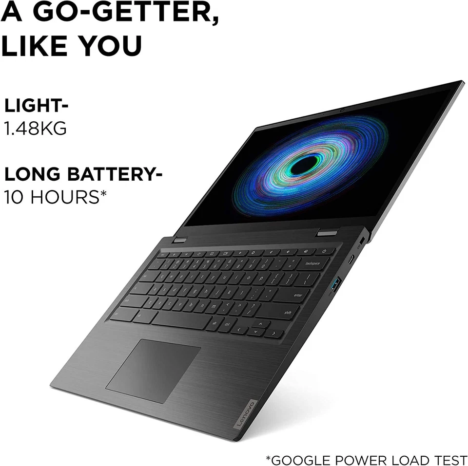 Lenovo Chromebook S345 14" FHD Laptop with AMD A4, 4GB RAM, 32GB eMMC, Chrome OS - Image 4 of 4